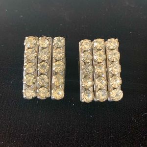 Vintage Rhinestone Earrings